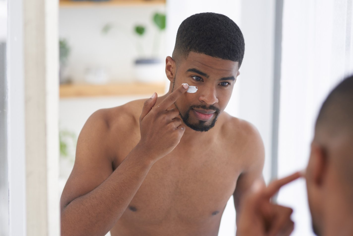 Skincare for Men Is Equally Important. Cropped Shot of a Handsom